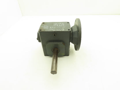 Morse Raider 206Q140L5 Worm Gearbox 5:1 Reducer 3.5hp 350rpm 140TC LH Output