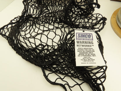 Sinco 5AU87/5AU88 Conveyor Net 3'x 50' Nylon Safety Netting Kit w/Hardware