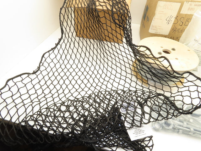 Sinco 5AU87/5AU88 Conveyor Net 3'x 50' Nylon Safety Netting Kit w/Hardware