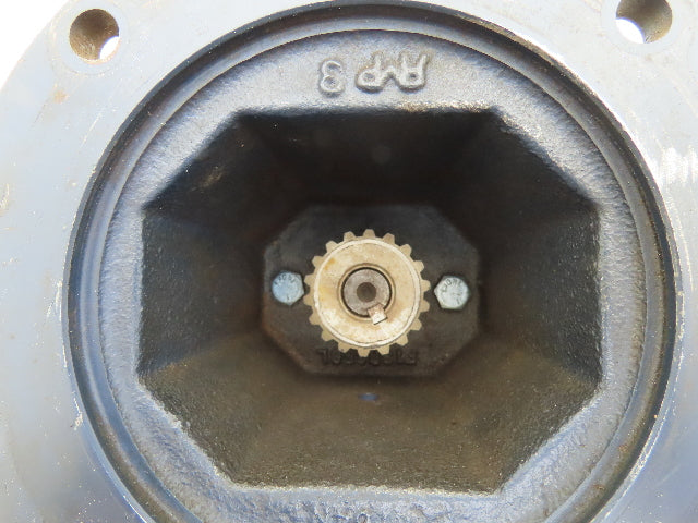 Ohio Gear IronMan BM821-20-L-56 Worm Gearbox 20:1 Reducer 1.25hp 88rpm 56C LH