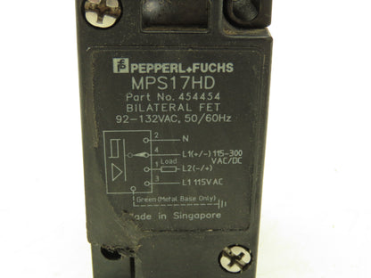Pepperl Fuchs MPS17HD Photoelectric Sensor Plug-In Base
