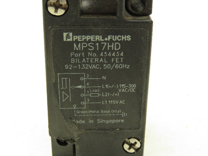 Pepperl Fuchs MPS17HD Photoelectric Sensor Plug-In Base
