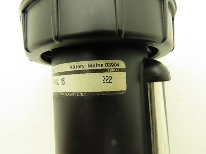 Watts Fluidair F602-04WJ M5 Pneumatic Air Filter 250PSI 40 Micron 1/2" NPT
