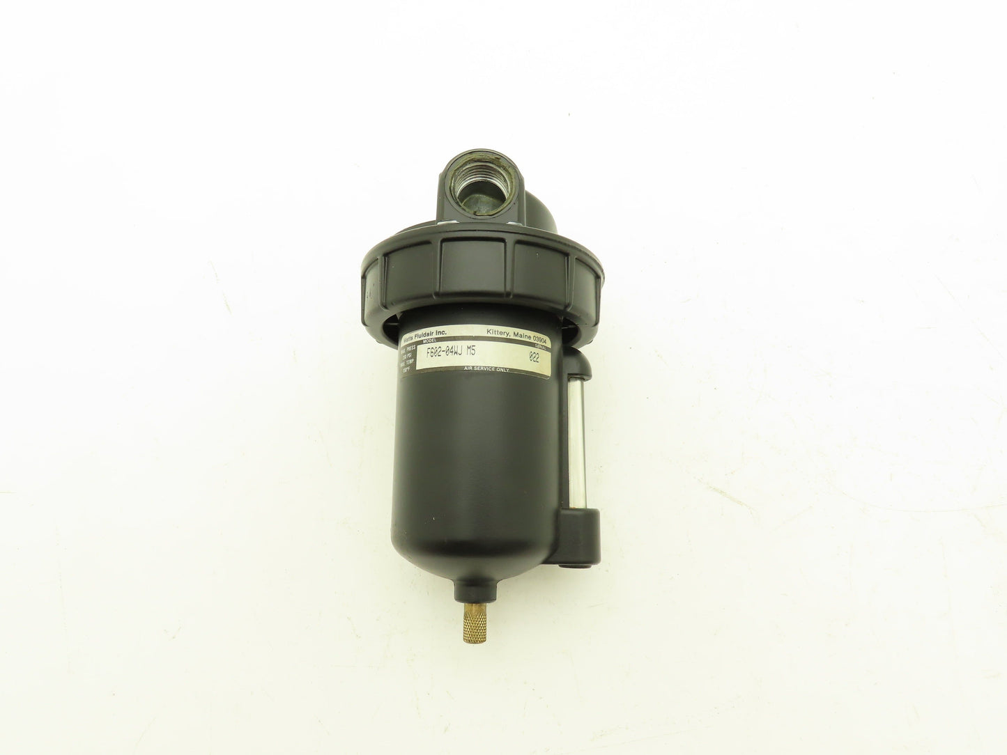 Watts Fluidair F602-04WJ M5 Pneumatic Air Filter 250PSI 40 Micron 1/2" NPT