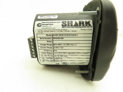 Electro Industries 200-60-10-V5-D2-FOSTS-X Power Energy Meter 600v 11A 60Hz