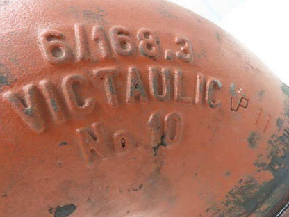 Victaulic No 10  6" Grooved 90° Elbow Pipe Fitting Ductile Iron  Lot of 2
