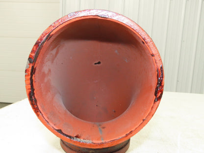 Victaulic No 10  6" Grooved 90° Elbow Pipe Fitting Ductile Iron  Lot of 2