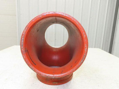 Victaulic No 20  6" Grooved End Tee Pipe Fitting Ductile Iron
