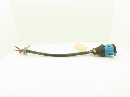 Hubbell DS60A Disconnect Decontactor 90A 600vAC 6awg 4-wire Connector Cord 2'