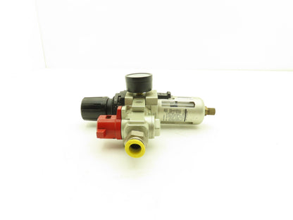 Automation 720635 Pneumatic Air Filter Regulator Lockout Valve 160PSI 3/8" NPT
