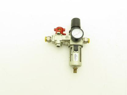 Automation 720635 Pneumatic Air Filter Regulator Lockout Valve 160PSI 3/8" NPT