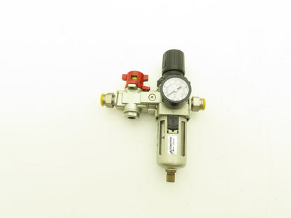 Automation 720635 Pneumatic Air Filter Regulator Lockout Valve 160PSI 3/8" NPT
