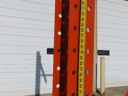 Cantilever Rack 2 W8-18 Post 4 Shelf 1-Side 192" 16' Upright 78"W 48" Arms 5000#