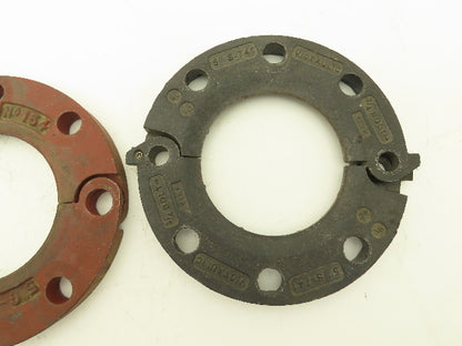 Victaulic 5"-741 Grooved Pipe Split Flange Adapter Ductile Iron 8-Bolt  Lot of 3