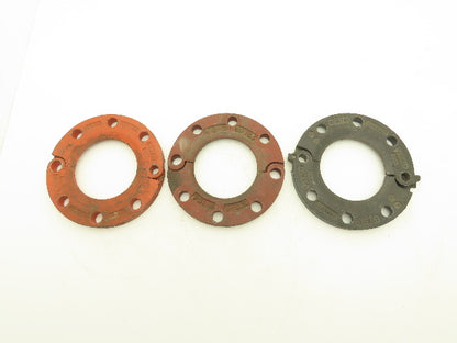 Victaulic 5"-741 Grooved Pipe Split Flange Adapter Ductile Iron 8-Bolt  Lot of 3