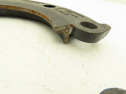 Victaulic 6"-741 Grooved Pipe Split Flange Adapter Ductile Iron 8-Bolt  Lot of 2