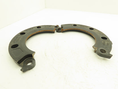 Victaulic 6"-741 Grooved Pipe Split Flange Adapter Ductile Iron 8-Bolt  Lot of 2