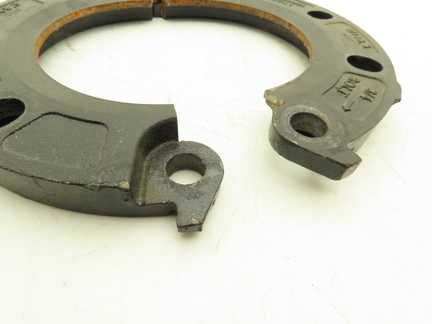 Victaulic 6"-741 Grooved Pipe Split Flange Adapter Ductile Iron 8-Bolt  Lot of 2