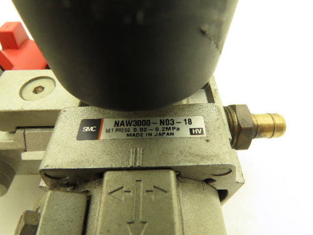 SMC Pneumatic Air Filter Regulator With Lock Out Valve 150 PSI Lot of 2