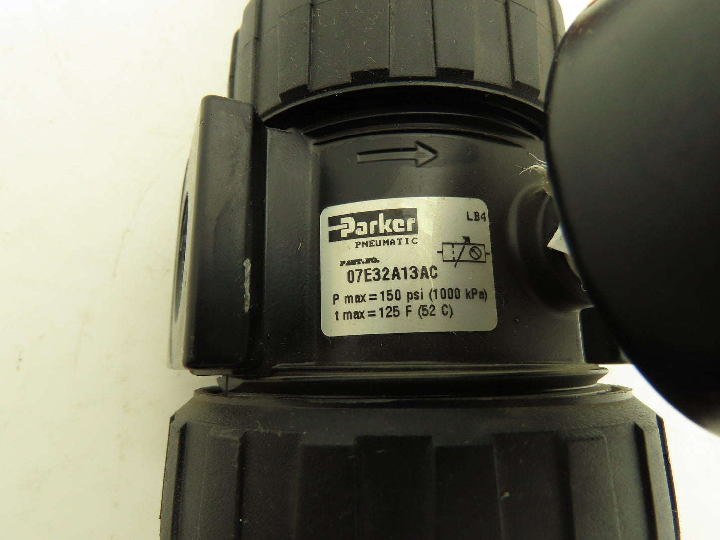 Parker 07E32A13AC Pneumatic Air Filter Regulator 150 PSI 1/2" NPT
