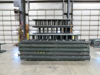 Hytrol 24"W Conveyor Leg Floor Support Heavy Duty 133-5/8"-145-5/8"H  Lot of 10