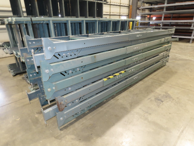 Hytrol 24"W Conveyor Leg Floor Support Heavy Duty 133-5/8"-145-5/8"H  Lot of 10