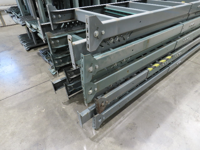 Hytrol 24"W Conveyor Leg Floor Support Heavy Duty 133-5/8"-145-5/8"H  Lot of 10