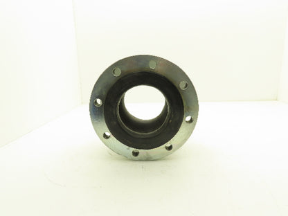 Rubber Expansion Joint 5" Steel Flange #150 8-Bolt Threaded