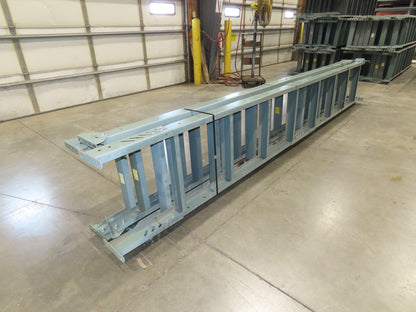 Hytrol 24"W Conveyor Leg Floor Support Heavy Duty 164"-174""H  Lot of 4