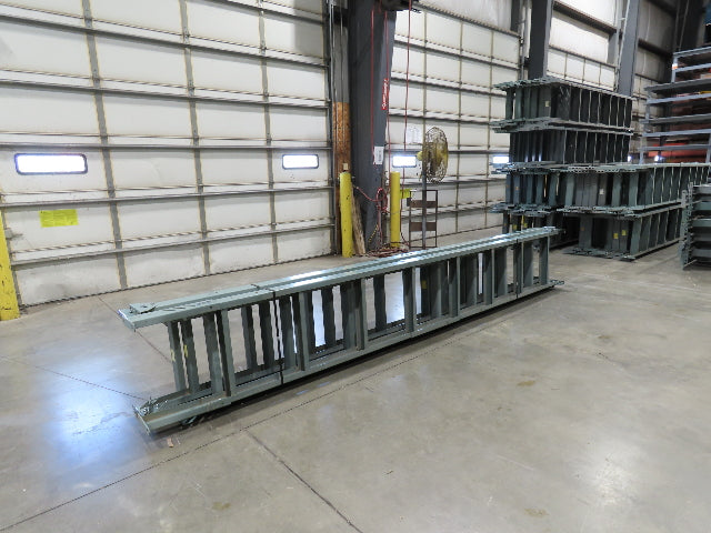 Hytrol 24"W Conveyor Leg Floor Support Heavy Duty 164"-174""H  Lot of 4