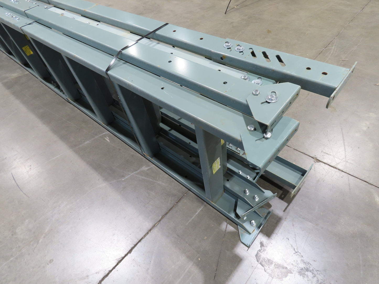 Hytrol 24"W Conveyor Leg Floor Support Heavy Duty 164"-174""H  Lot of 4