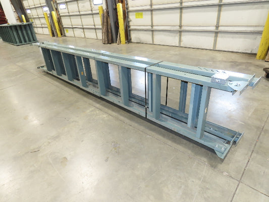 Hytrol 24"W Conveyor Leg Floor Support Heavy Duty 164"-174""H  Lot of 4