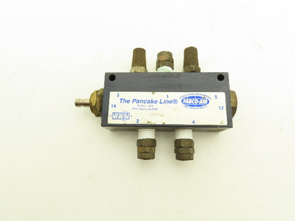 Fabco 14PMD-4 Pneumatic Air 4-Way Manual Control Valve