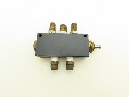 Fabco 14PMD-4 Pneumatic Air 4-Way Manual Control Valve