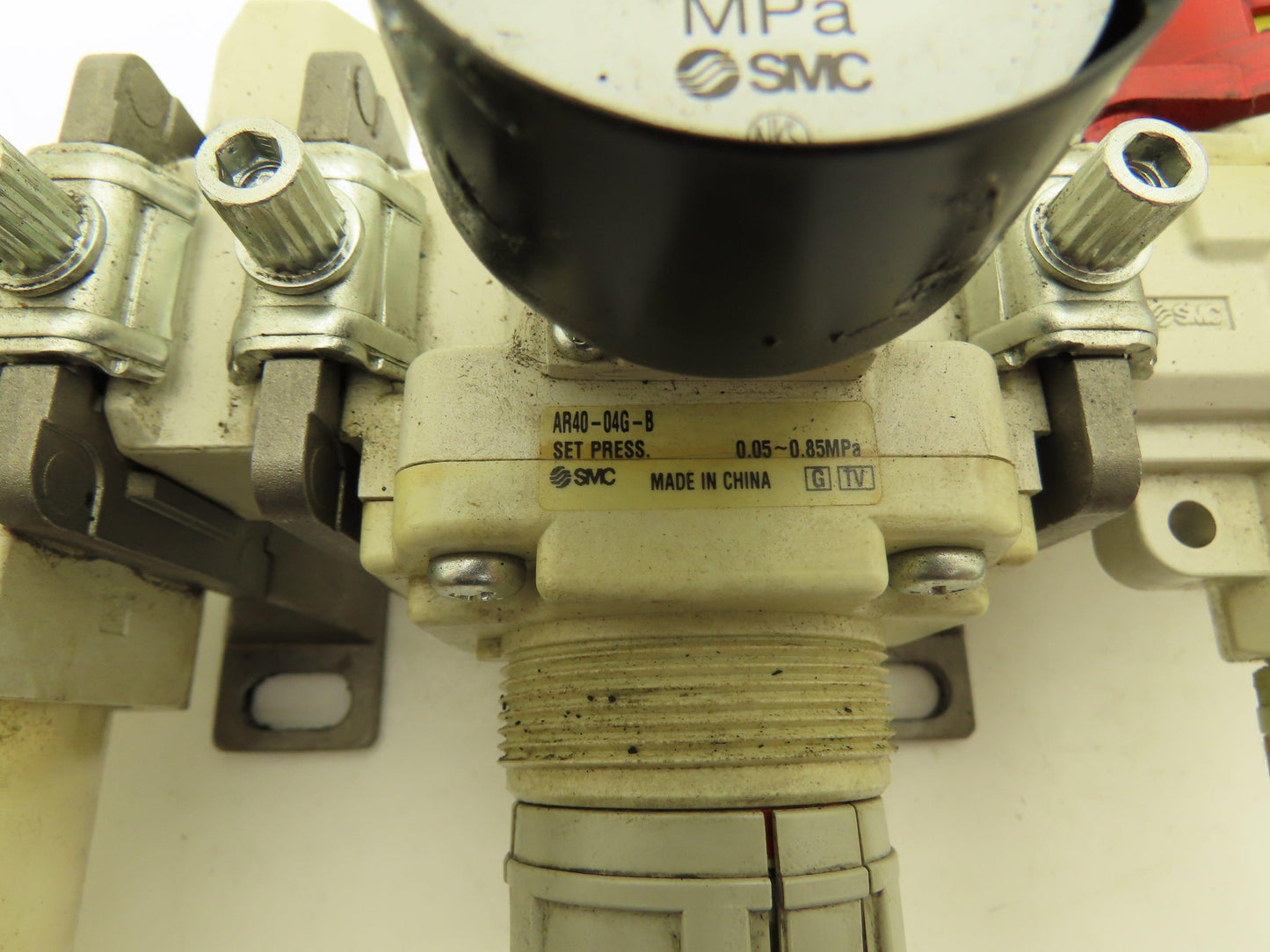 SMC Pneumatic Air Filter Regulator Lockout Valve Pressure Switch Combo