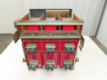 Square D DS 206 Air AC Circuit Breaker 600VAC 400A 3 Pole Amptector I-A