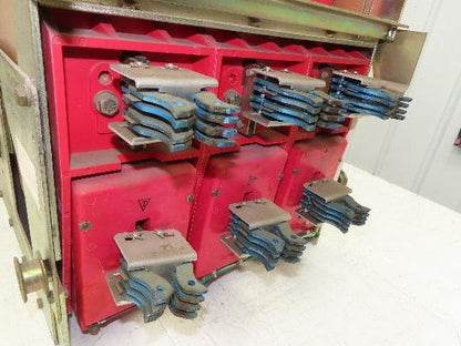 Square D DS 206 Air AC Circuit Breaker 600VAC 400A 3 Pole Amptector I-A