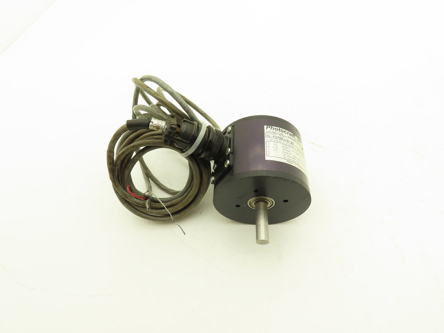 Tri-Tronics Photocraft RL-P270AJ/8-30 Programmable Encoder 1-64PPR 3/8" Shaft