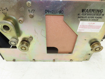 Westinghouse DS 206 Air AC Circuit Breaker 600VAC 600A 3 Pole Amptector I-A