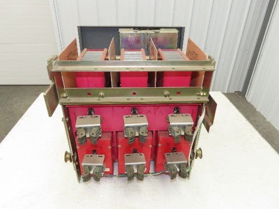 Westinghouse DS 206 Air AC Circuit Breaker 600VAC 600A 3 Pole Amptector I-A