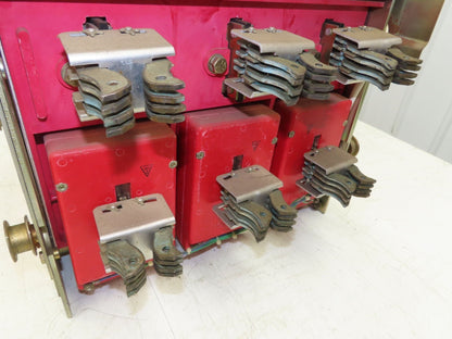 Westinghouse DS 206 Air AC Circuit Breaker 600VAC 600A 3 Pole Amptector I-A