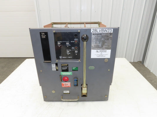 Westinghouse DS 206 Air AC Circuit Breaker 600VAC 600A 3 Pole Amptector I-A