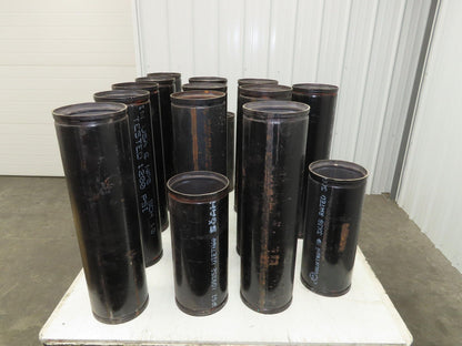 Victaulic 6"x 24" Grooved End Black Pipe Sch 10 Steel  Lot of 53' Length 16pcs