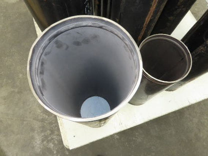 Victaulic 6"x 24" Grooved End Black Pipe Sch 10 Steel  Lot of 53' Length 16pcs