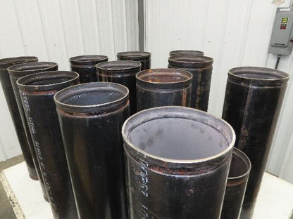 Victaulic 6"x 24" Grooved End Black Pipe Sch 10 Steel  Lot of 53' Length 16pcs