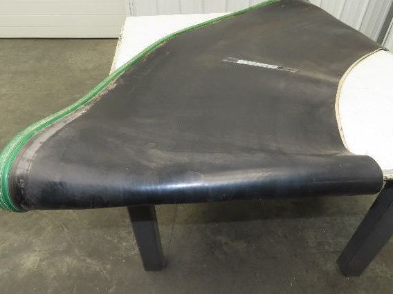 Transnorm TS1500/100 24" x 90° Curve Conveyor Belt 600mm W x 900mm IR Smooth Top
