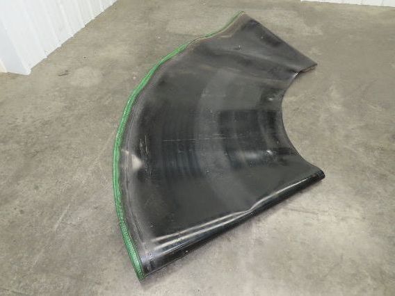 Transnorm TS1500 36" x 90° Curve Conveyor Flat Belt Smooth Top