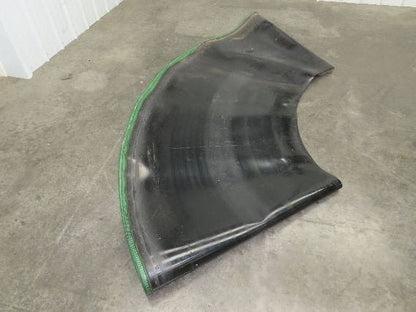 Transnorm TS1500 36" x 90° Curve Conveyor Flat Belt Smooth Top