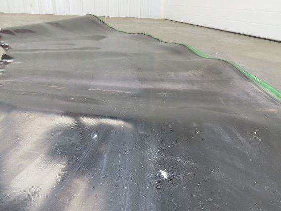 Transnorm TS1500 36" x 90° Curve Conveyor Flat Belt Smooth Top