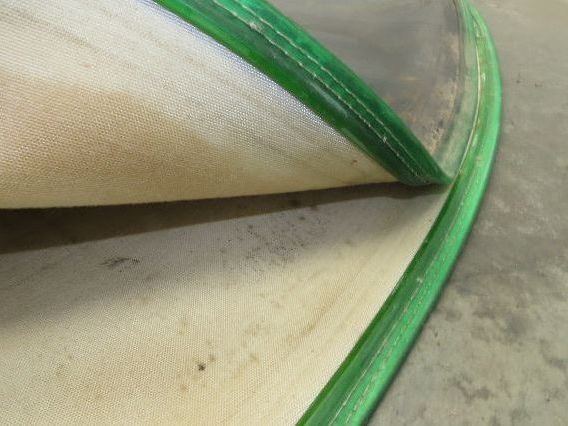 Transnorm TS1500 36" x 90° Curve Conveyor Flat Belt Smooth Top